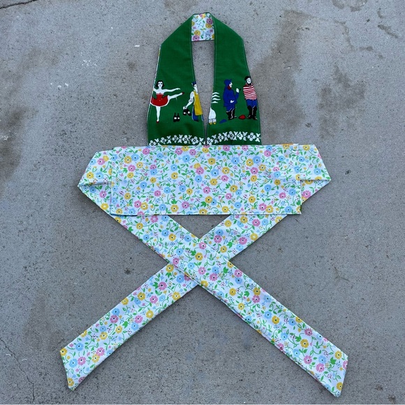 Reversible halter handmade top - Picture 4 of 10